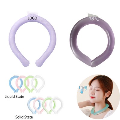 Summer Cooling Ring Hanging Neck Ice Pack