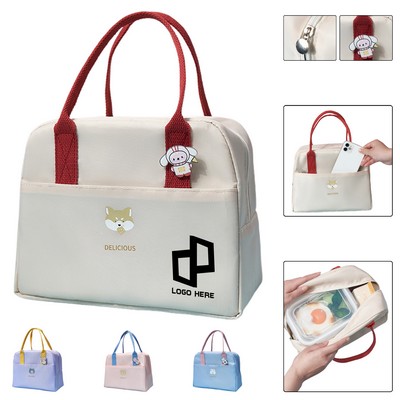 Portable Thermal Insulation Bag W/ Opening Front Pocket