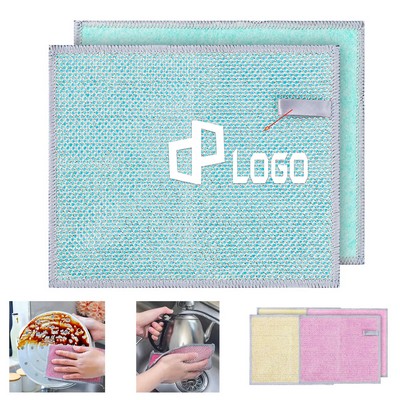 9 X 7.1" Double-Sided Multifunctional Wire Dishcloth