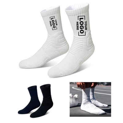 Non-Slip Cushioned Running Socks for Outdoor Sports.