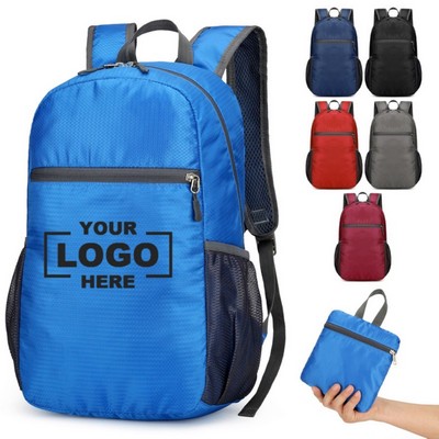 Lightweight Roll-Top Travel Hiking Backpack