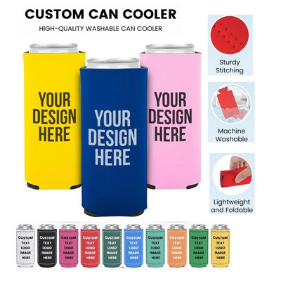 Neoprene 16Oz Slim Can Cooler