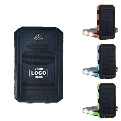Outdoor waterproof solar power bank