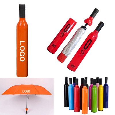 Wine Bottle Umbrella