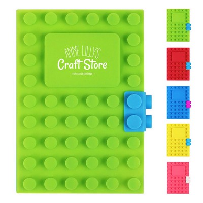 Silicone Building Block Notebook