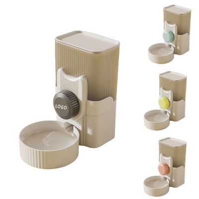 Automatic Pet Water Dispenser With Hanging Cage Kettle