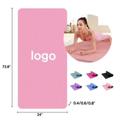 Fitness Yoga Mat - Multipurpose Exercise Mat for Men & Women