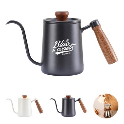 20oz Coffee Kettle with Wood Handle