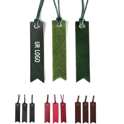 Bookmarks With Leather Rope