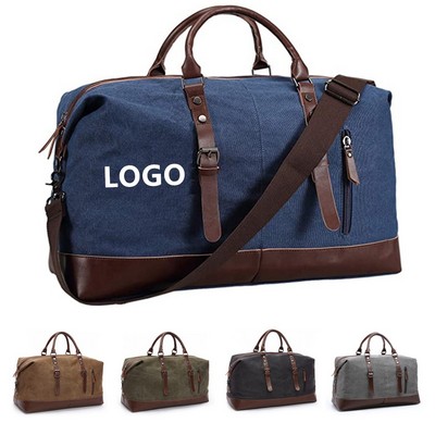 Travel Canvas Duffel Bag.