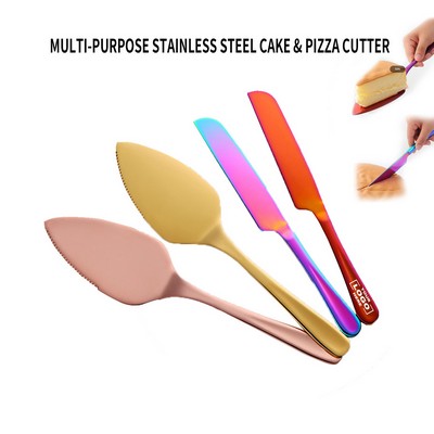 Multi-Purpose Stainless Steel Cake And Pizza Cutter