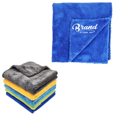 Coral Fleece Plush Car Drying Towel