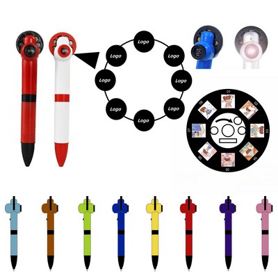 Projector Pen With 8 Projection Frames