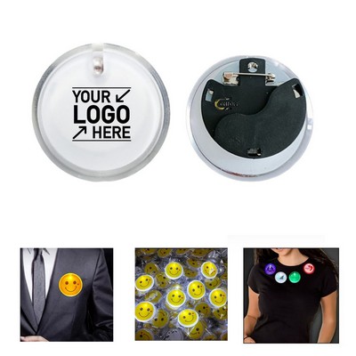 Led Badge With Pin