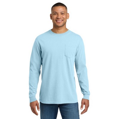 Comfort Colors® Heavyweight Ring Spun Long Sleeve Pocket Tee