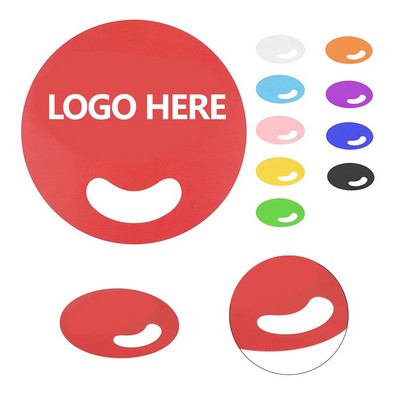 Portable Plastic Round Hand Fan