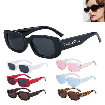 Personalized Street Snap Square Sunglasses Candy Color