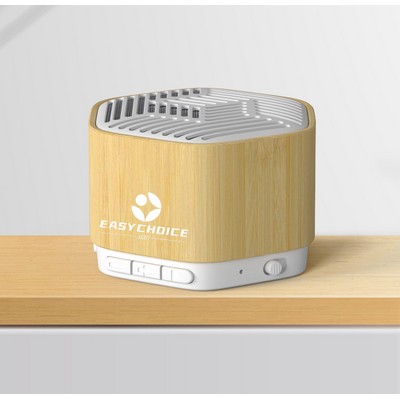 Bamboo Wood Mini Speaker