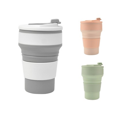 16oz Collapsible Silicone Travel Cup