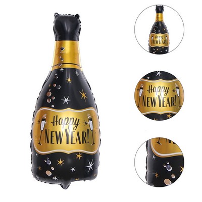 Birthday Party New Year Champagne Balloons