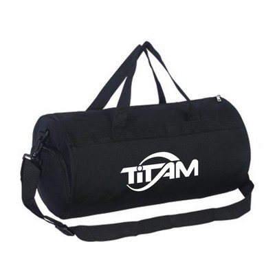 Gym Bag with Shoe Compartment