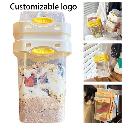 Plastic Portable Salad Cup