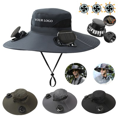Solar Fan Cap Solar Powered Cooling Fan Hat