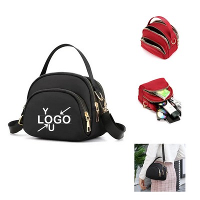 Compact Nylon Phone Crossbody Bag