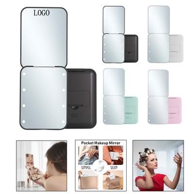 LED Portable Makeup Lighted Mirror