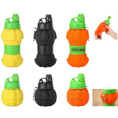 18 Oz Water Bottle with Carabiner