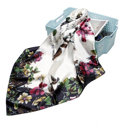 Silk Scarf Custom Logo