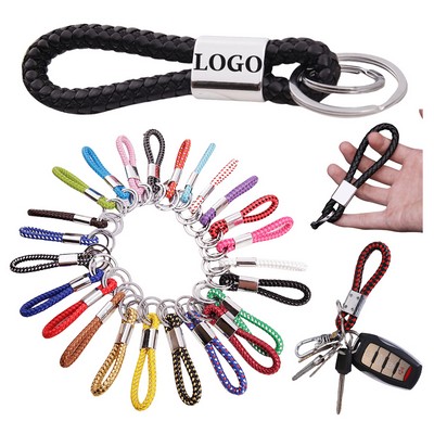 Durable Woven Rope Key Fob