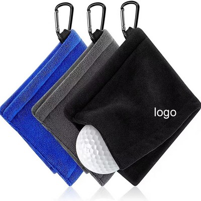 Golf Cart Towel With Carabiner