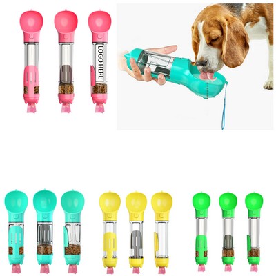 10 Oz. Outdoor Water-Bottle Style Treat-Dispensing Dog