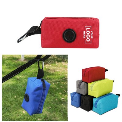 Pet Poop Bag Dispenser With Carabiner