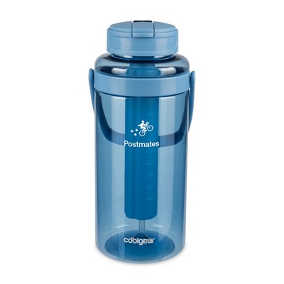 Cool Gear® Orlando Bottle with Freezer Stick - 64 Oz. - Elemental Blue