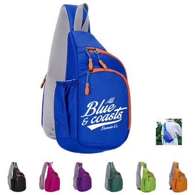 Waterproof Multi-Compartment Crossbody Bag