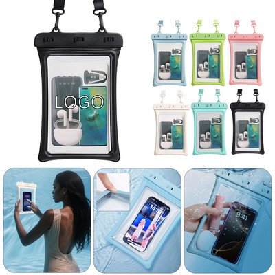 Large Dual-Airbag Waterproof Phone Pouch with High Transparency