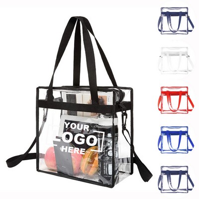 Pvc Crossbody Clear Bag
