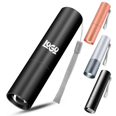 USB Rechargeable Outdoor Mini Flashlight