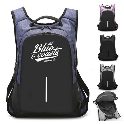 Anti Theft Backpack with USB Port