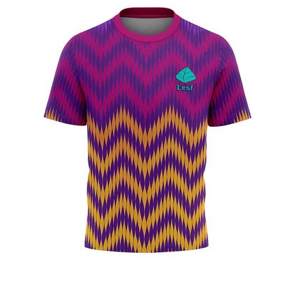 Sublimated Mesh Short Sleeve Stylish T-Shirt - Economy