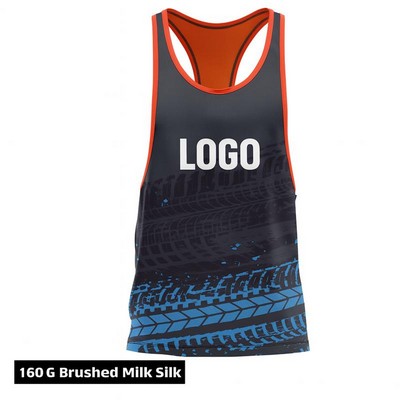 160G Lightweight Full Color Racerback Tank Top Unisex & Kids