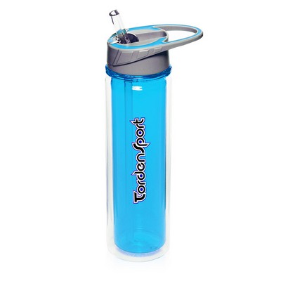 19 oz. Sports Water Bottles with Straw