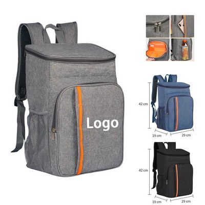 Watertight 24-Can Backpack Cooler Bag with PEVA Lining