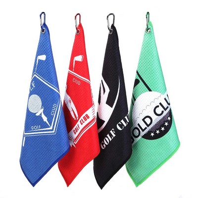Square Microfiber Golf Towel