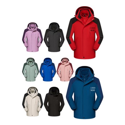 Three -In -One Thickened Warmth Jacket