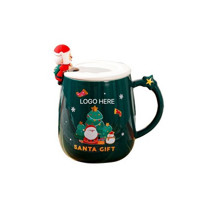 400ml Creative Christmas Ceramic Mug