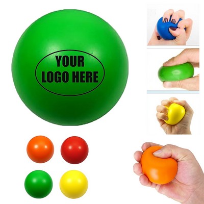 3.5" Round PU Foam Stress Relief Ball