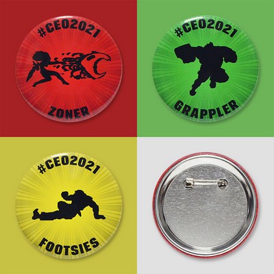 2"Tinplate Safety Pin Button